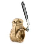4" Brass Lever Valve 1041-RIV