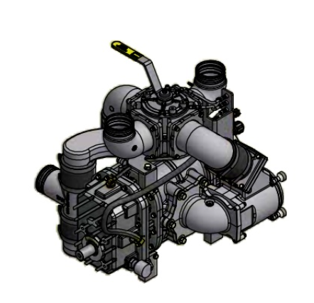 Challenger 4310 Blower And Ballast (Bare Shaft) - CW 131-4310H-LDB