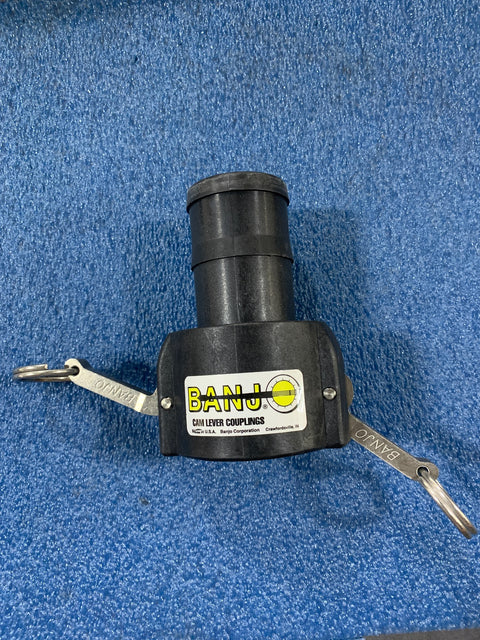 2" Female CPLR X Hose Shank 200C