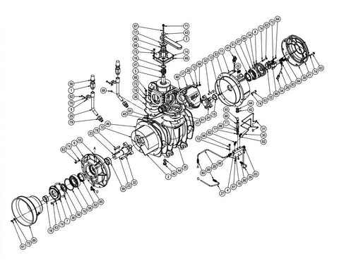 Jurop Oil Pump Auto CCW - Position 60 - 4024251500