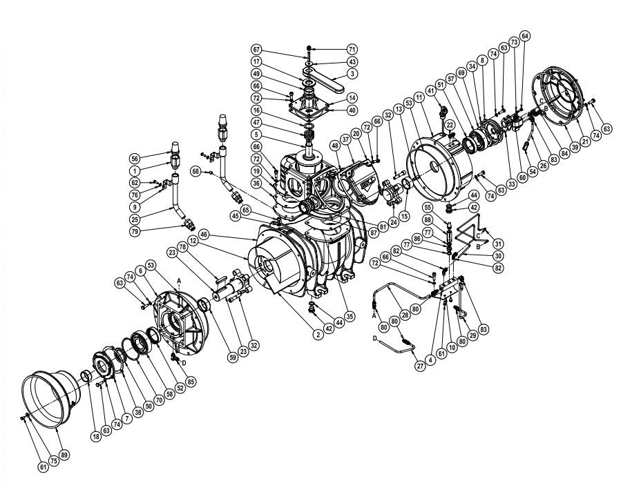 Jurop Conveyor Valve Cap - Position 14 - 1623100500